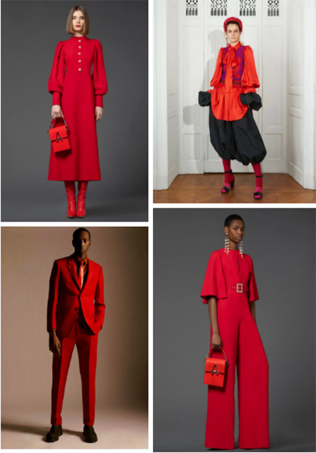 2021秋冬女裝十大流行色 晴空藍(lán)、嫩粉紅等色彩都很美(圖39)